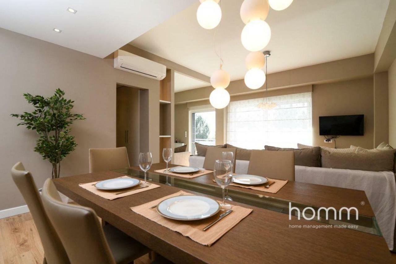 142M² Bright Alimos Apartment With Marina View Kültér fotó