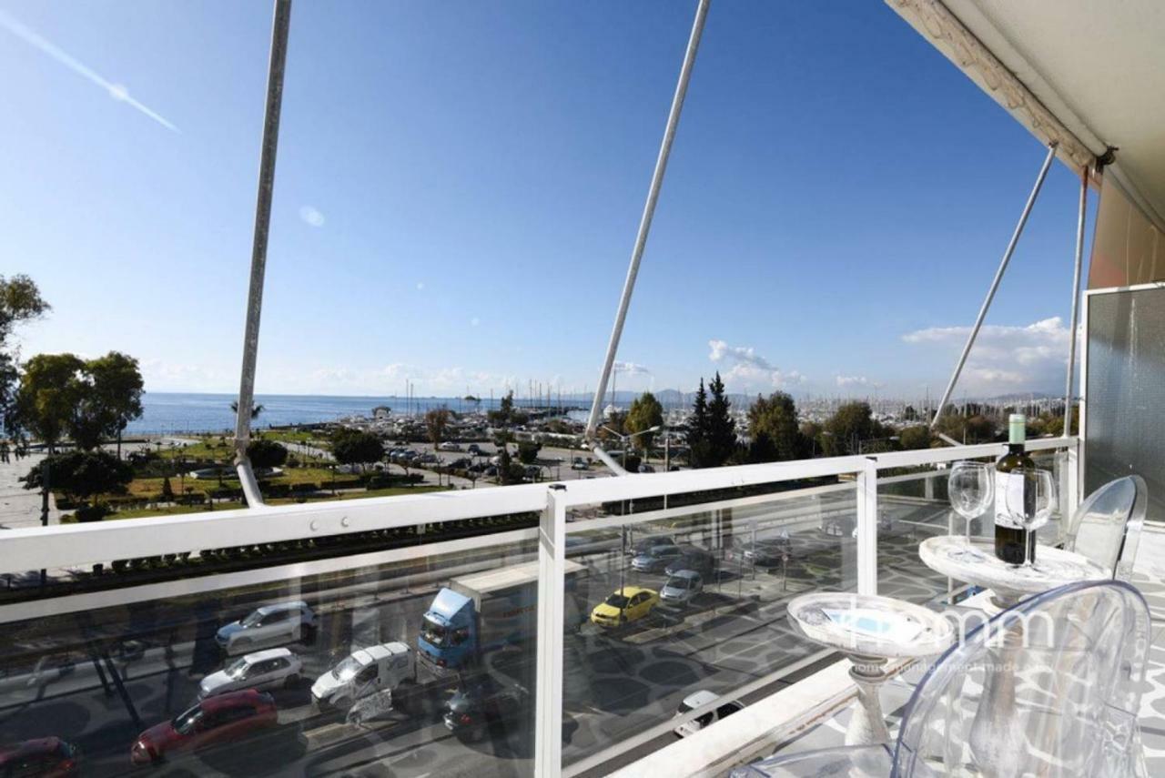142M² Bright Alimos Apartment With Marina View Kültér fotó