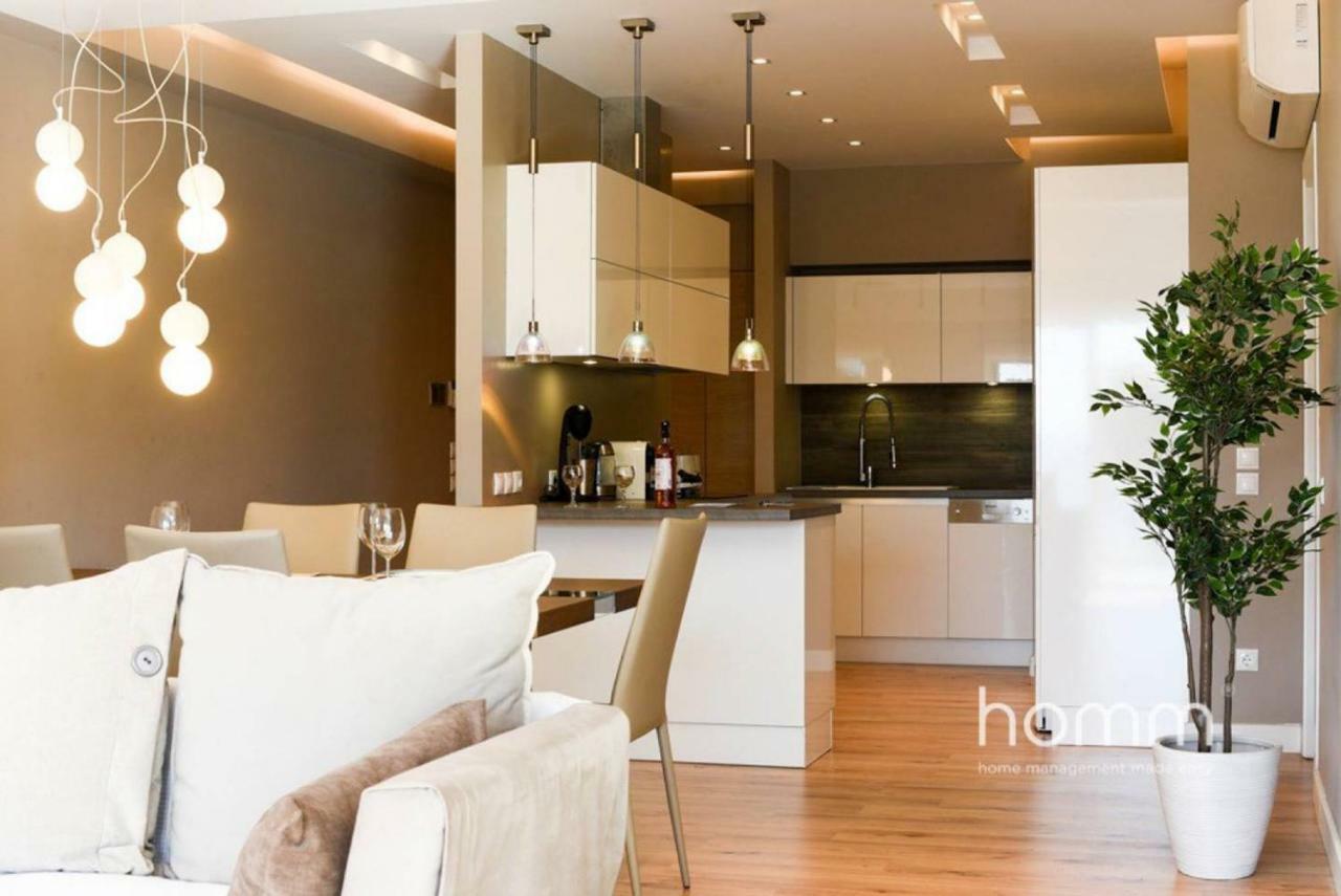142M² Bright Alimos Apartment With Marina View Kültér fotó