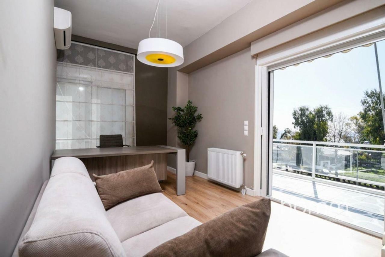142M² Bright Alimos Apartment With Marina View Kültér fotó