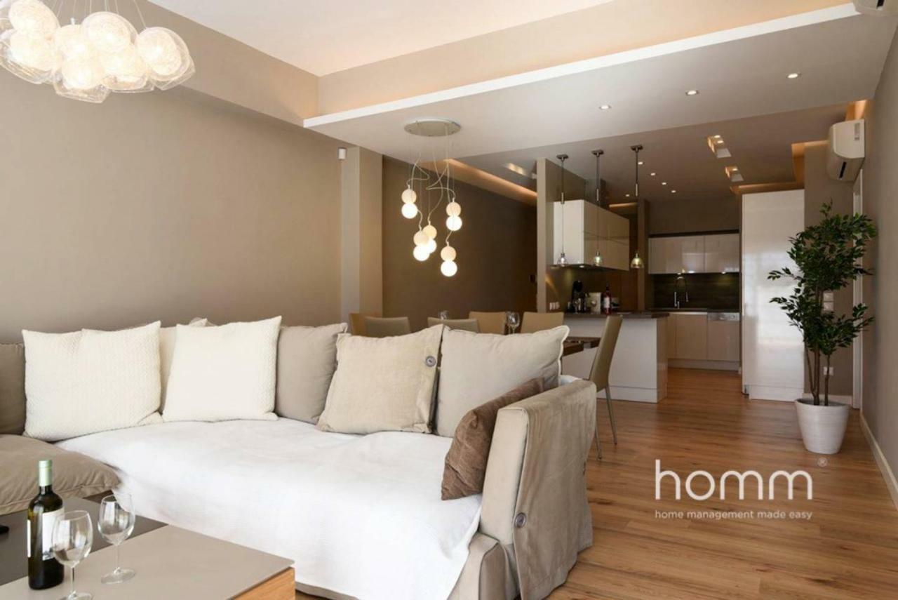 142M² Bright Alimos Apartment With Marina View Kültér fotó